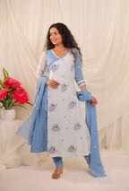 Mulchanderi Angrakha Set
