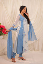 Mulchanderi Angrakha Set