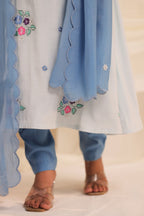 Mulchanderi Angrakha Set