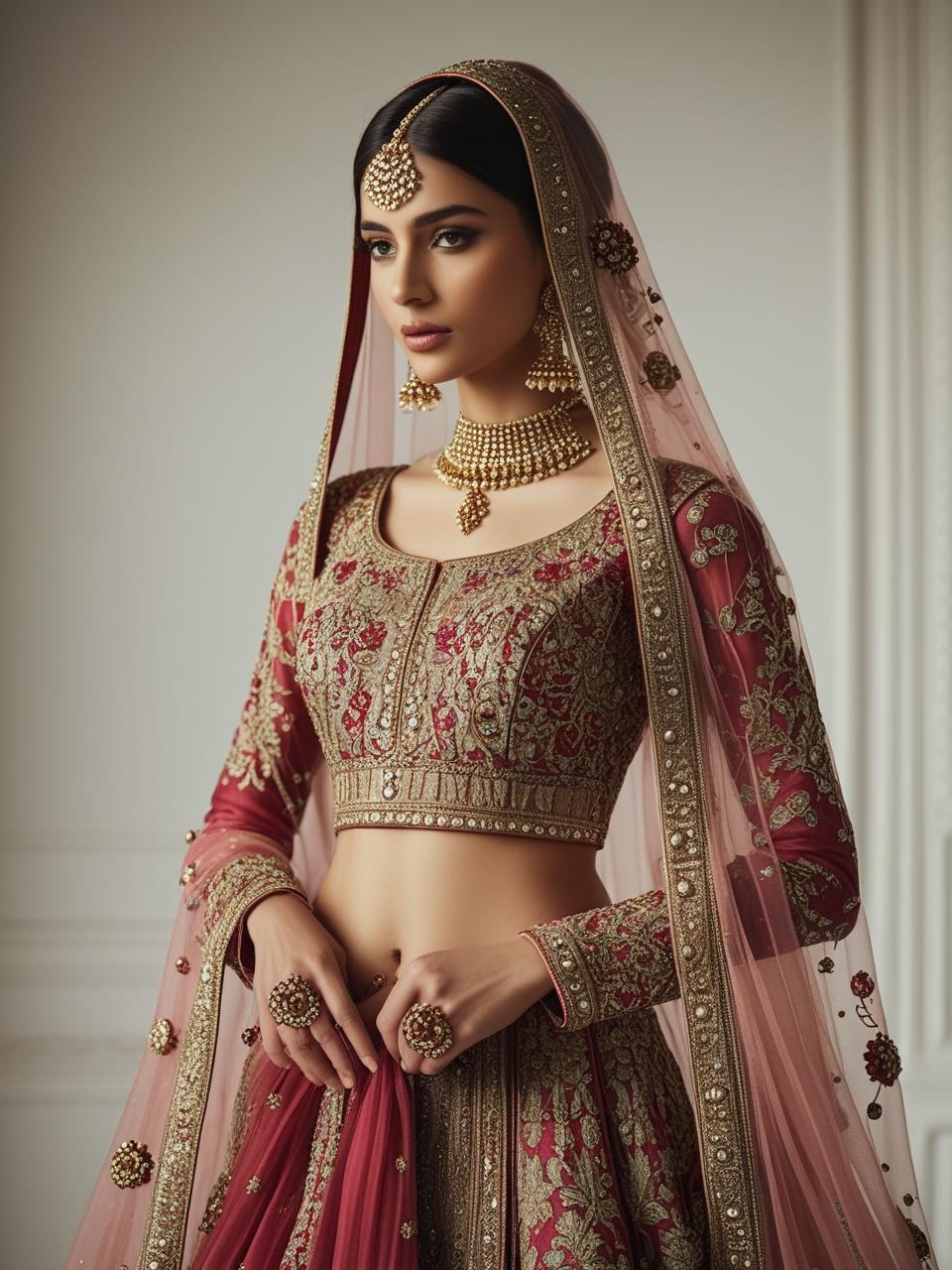 Traditional Indian Bridal Wear 1